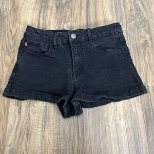 April Jeans Women's Shorts Small Black Denim